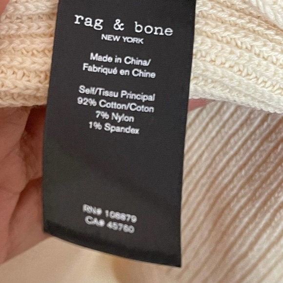 Rag & Bone Amy Cardigan Ribbed Open Front Belted Long Sweater Women's Size M NWT - Picture 9 of 10